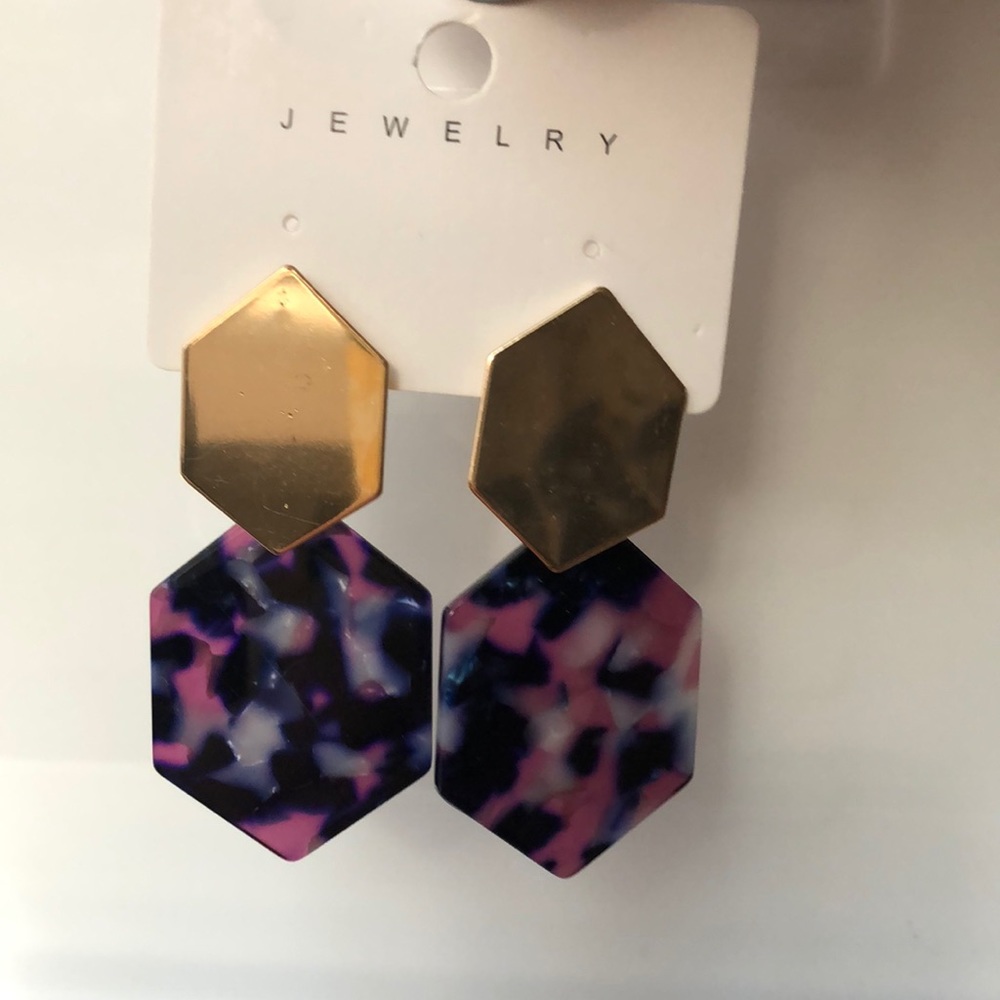 Multicolored earrings
